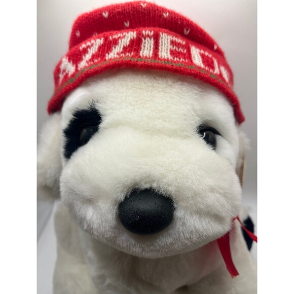 Lazarus Lazzie Dog Vintage Christmas Plush - 1987 - Picture 2 of 6